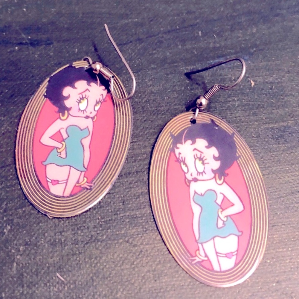 Betty Boop earrings official licensed earrings